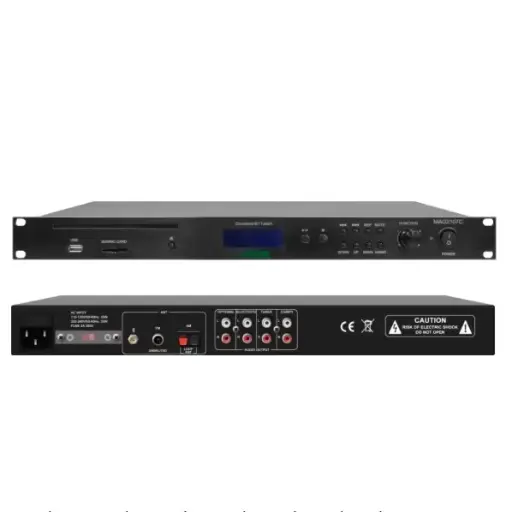 [MAG2107C] DSPPA 1U Multi-Channel Media Player with CD/MP3 