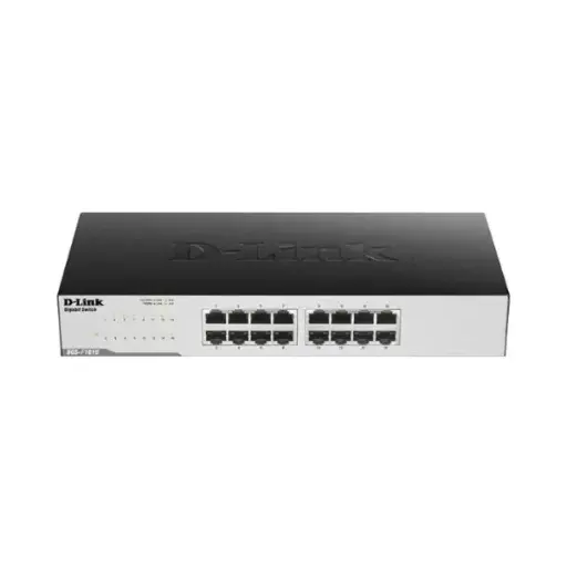 [DGS-F1016P] D-Link 16 Port Gigabit Unmanaged POE Switch with 2 SFP ports 250 watts 