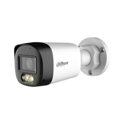 [DH-HAC-HFW1500RLP-IL-A] Dahua 5MP Smart Dual Light HDCVI Fixed-Focal Bullet Camera Built-in Mic