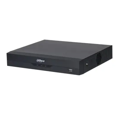 [DH-XVR5116HS-I3/T] Dahua 16CH Penta-Brid 5MP Compact 1U 1HDD WizSense Digital Video Recorder Two-Way Talk Over Coaxial Cable