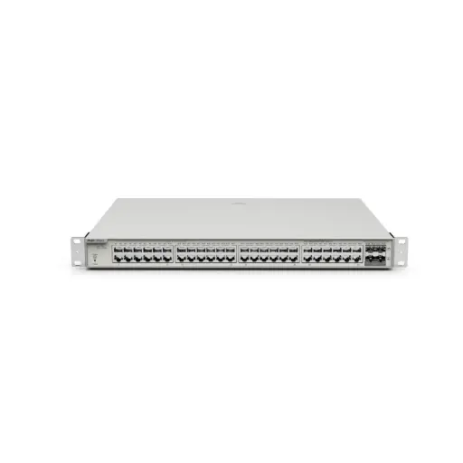 [RG-NBS3200-48GT4XS-P] Ruijie Reyee 48-Port Gigabit Layer 2+ Cloud Managed PoE Switch, 4 * 10G Uplink