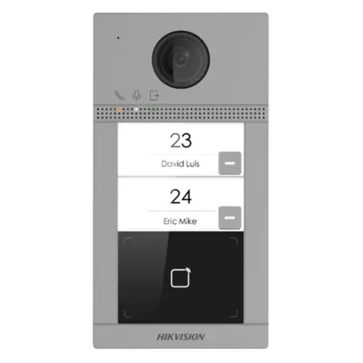 [DS-KV8213-WME1] Hikvision 2-Button Metal Villa Door Station