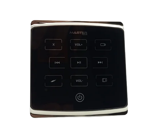 [MT-BA-425D Black] MASTER TEAM Wall Amplifier 425D Touch 100W 4-8 OHM (Black)