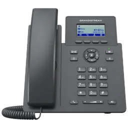 [GRP2601W] Grandstream Essential IP Phone, 2 SIP Accounts, 2 Lines, 2x Ethernet 10/100 No PoE, Wi-Fi, 132x48 (2.41") LCD, 5V/0.6A PSU