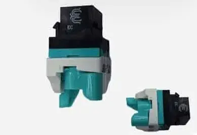 [EC Module Cat6 UTP] EC Rotating Toolless Connection Module Cat6 UTP