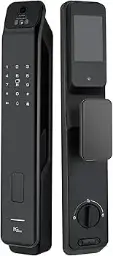 [SL01-Z350] NGTECO Smart lock with 4GHz Wi-Fi, Doorbell function, Power Supply,Fingerprint ,Face,Palm Vein,Card, Pincode