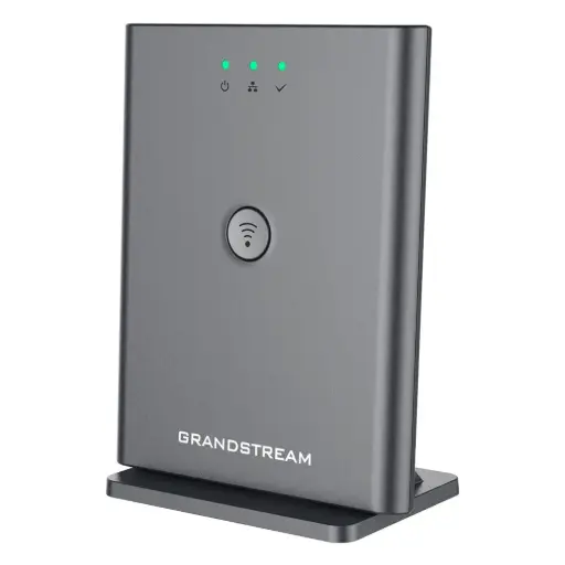 [DP752] Grandstream DECT VoIP Base Station - 10 SIP Accounts - 10 Lines -1x Ethernet 10/100 PoE - 5V/1A Micro-USB PSU