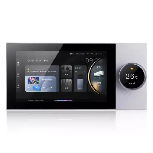 [Smart Control Panle-10 Inch] Cordless Smart Home Control Panel 10-Inch – Wi-Fi Compatible with Built-in Zigbee Hub