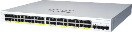 [CBS220-48P-4G] Cisco Business CBS220-48P-4G Smart Switch - 48 Port GE - PoE - 4x1G SFP