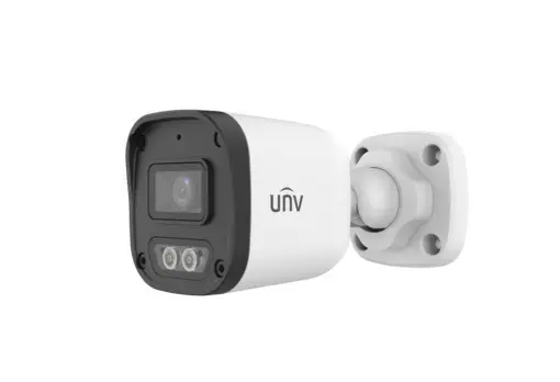 [IPC2122LB-AF40-DL-C] Uniview 2MP Fixed Dual light Bullet Network Camera Built-in Mic