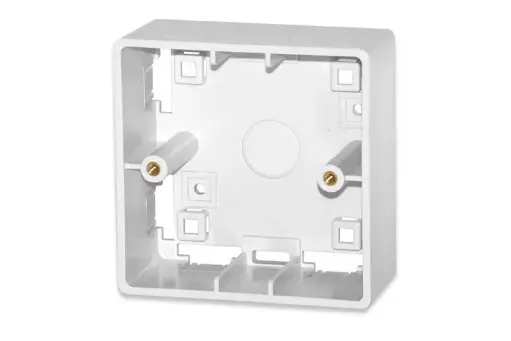 [Commscope 185705-1] COMMSCOPE / 185705-1 / Back Box 85 x 85 45 mm Deep White