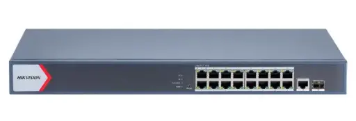 [DS-3E1518P-EI] Hikvision 16 Port Gigabit Smart POE Switch