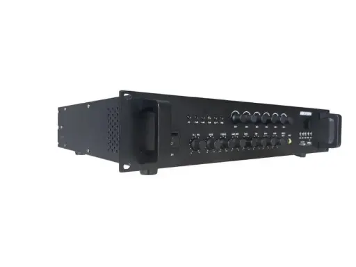 [DS-QAE0A120G1-VB6] Hikvision 120W 6-Zone Analog Amplifier