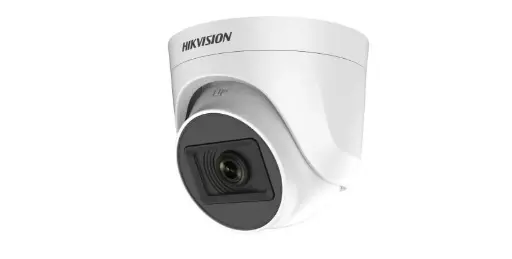 [DS-2CE76H0T-ITPFS] Hikvision 5 MP Audio Indoor Fixed Turret Camera Smart IR, up to 20 m IR distance