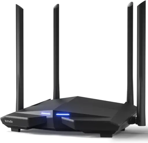 [Tenda AC10] Tenda AC10 Smart Gigabit Wi-Fi Router AC1200 Dual Band | High Speed Wireless Internet Router | Long Range Coverage | Parental Control | Beamforming+ | MU-MIMO + Smart WiFi App Management