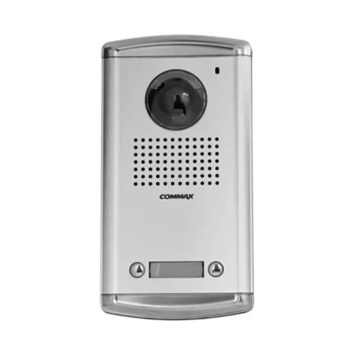 [DRC-2AC2] Commax Intercom Panel 2 Lines With  Camera Silver Case