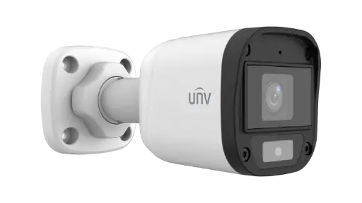 [UAC-B115-AF40-W] Uniview 5MP ColourHunter Fixed Bullet Analog Camera Built-in Mic
