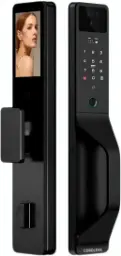 [CL-07 Pro] Cordless CL-07 PRO Smart Door Lock with 3D Face Recognition - 2-Way Video Call - Fingerprint Access - Wi-Fi Enabled