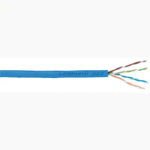 [Legrand Cat6 U/UTP] Legrand Cable Cat6 U/UTP 4 Pairs LSZH Euroclass Dca 305m Blue