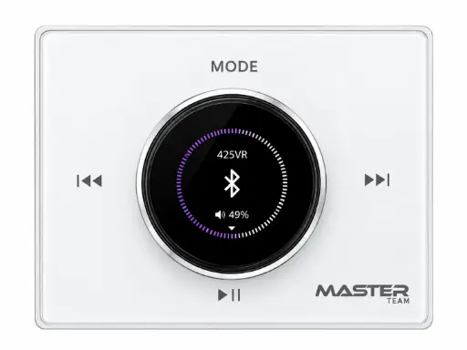 [BA-425VR (White)] MASTER TEAM Wall Amplifier BA-425VR Touch 100W 4-8 OHM (White)