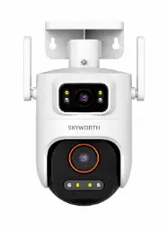 [LC2514] Skyworth H100 Smart Dual-Lens Wi-Fi Camera Full Color 2.4G&5G Wi-Fi6