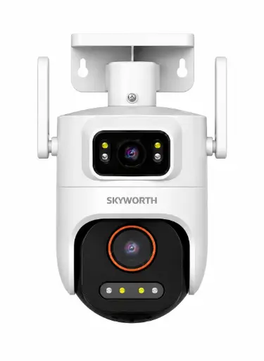 [LC2514] Skyworth H100 Smart Dual-Lens Wi-Fi Camera Full Color 2.4G&5G Wi-Fi6
