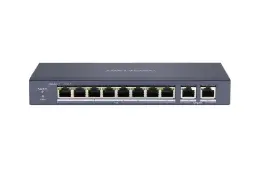 [DS-3E0310P-E/M] Hikvision 8 Port Fast Ethernet Unmanaged POE Switch