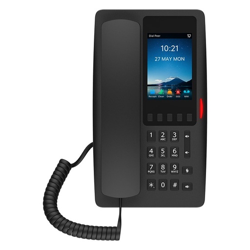 [H6W] Fanvil H6W Premium Hotel Wi-Fi IP Phone, Color Display, Wi-Fi 6, 5 Service Keys