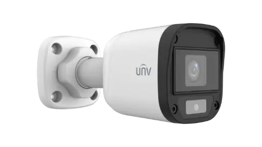 [UAC-B115-F40-W] Uniview 5MP ColourHunter HD Fixed Mini Bullet Analog Camera