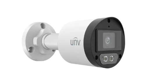 [UAC-B122-AF40M-W] Uniview 2MP ColorHunter HD Fixed Mini Bullet Analog Camera Built-in Mic