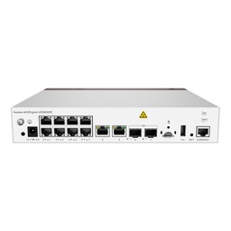 [USG6000E-S03-AC] Huawei HiSecEngine USG6000E-S03-AC Next-Generation Firewall, 10 x GE RJ45+2 x 10GE SFP+, 1 x Adapter, Include SSL VPN 100 Users