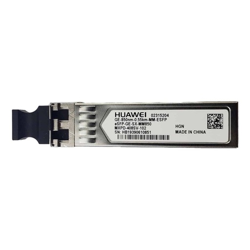 [02315204] Huawei 02315204 Optical Transceiver, eSFP-GE, Multi-mode Module