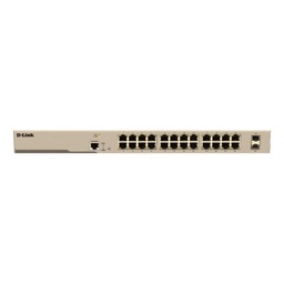 [DLS-F1100-26PSD-SI] D-Link DLS-F1100-26PSD-SI 26-port 10/100/1000Base-T PoE+ Dlite Cloud Smart Switch with 24 PoE ports