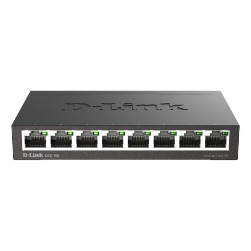 [DGS-108] D-Link DGS-108 8-Port Gigabit Unmanaged Desktop Switch