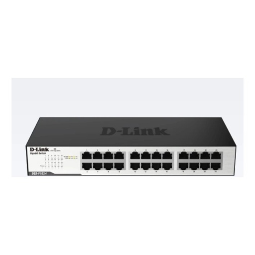 [DGS-F1024] D-Link DGS-F1024 24 port 10/100/1000Base-T Unmanaged Rackmountable gigabit switch .