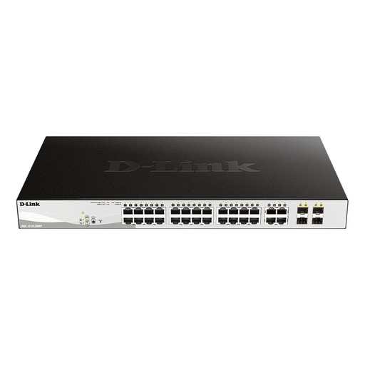 [DGS-1210-28MP] D-Link DGS-1210-28MP 28-Port Gigabit Smart Managed PoE Switch