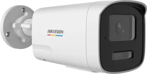 [DS-2CD1T47G2H-LIUF/SL] Hikvision 4MP ColorVu with Smart Hybrid Light Fixed Bullet Network Camera Built-in Two-way Audio
