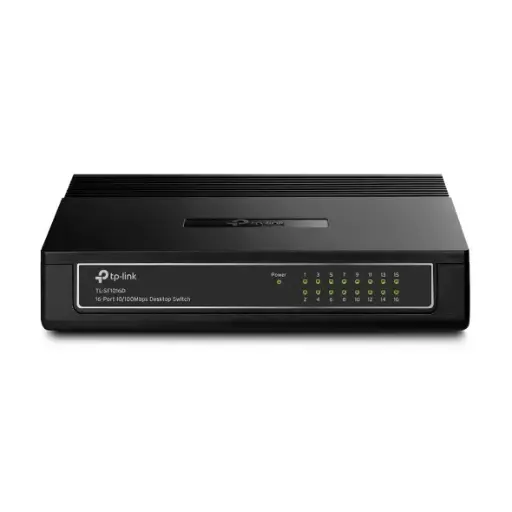 [TL-SF1016D] TP-Link 16-Port 10/100Mbps Desktop Switch