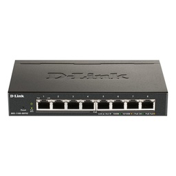 [DGS-1100-08PV2] D-Link DGS-1100-08PV2 8-Port Gigabit Easy Smart PoE Switch