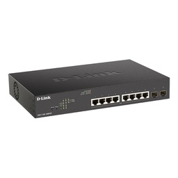 [DGS-1100-10MPV2] D-Link DGS-1100-10MPV2 8 Port Gigabit ( 8 POE - 130 Watt ) + 2 SFP Port Smart Switch