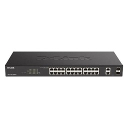 [DGS-1100-26MPPV2] D-Link DGS-1100-26MPPV2 24 Port Gigabit ( 24 POE - 525 watts ) + 2 combo port Smart Switch