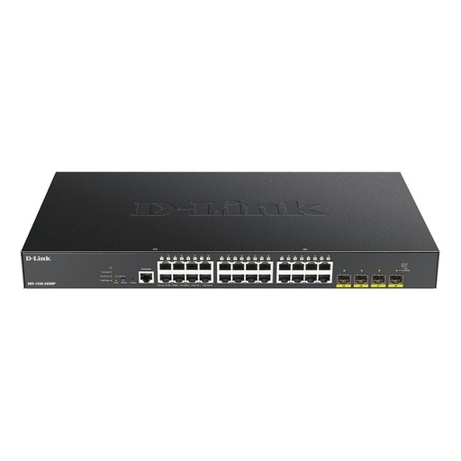 [DGS-1250-28XMP] D-Link DGS-1250-28XMP 28-Port 10-Gigabit Smart Managed PoE Switch
