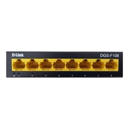 [DGS-F108] D-Link DGS-F108 8 Port Gigabit Desktop Switch