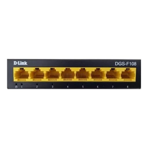[DGS-F108] D-Link DGS-F108 8 Port Gigabit Desktop Switch