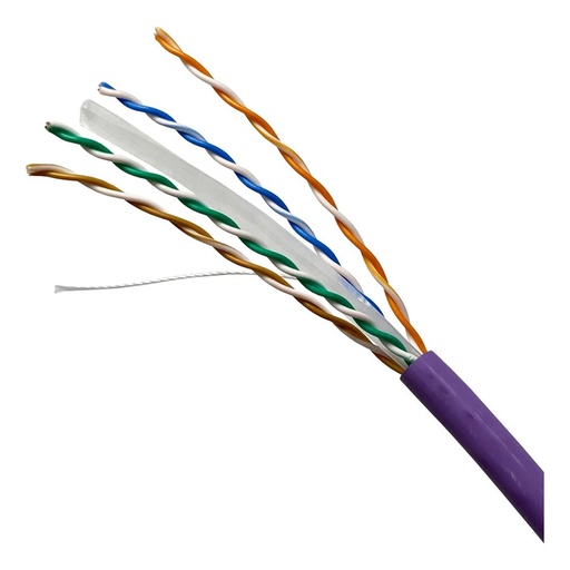 [NCB-C6UVLTR-305] D-Link NCB-C6UVLTR-305 UTP 23AWG 305M Cat6 Roll - Violet