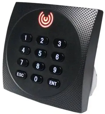 [KR602-E] ZkTeco Proximity Card Reader – Waterproof Door Lock Card Reader with External LED Control and External Buzzer Control