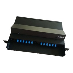 [NLU-FSDLLCR-24] D-Link NLU-FSDLLCR-24 LIU Fiber Optic Patch Panel 24 Port SM Rack Mount Loaded LC Duplex