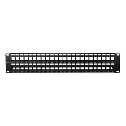 [NPP-AL1BLK481] D-Link NPP-AL1BLK481 48 Port Unloaded Patch Panel for UTP Cat5e Cat6 -1U