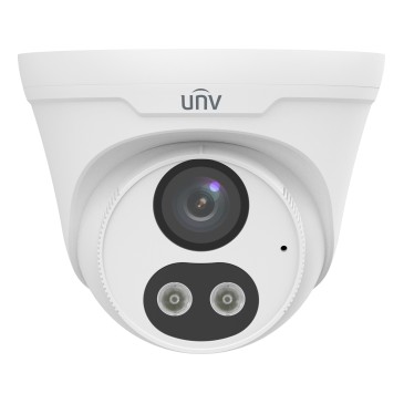 [UAC-T142-ACF28LM-DL] Uniview UAC-T142-ACF28LM-DL 2MP Fixed Two Way Audio & Active Deterrence Dual-light Turret Analog Camera