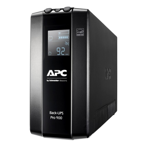 [BR900MI] APC Back-UPS Pro, 900VA/540W, Tower, 230V, 6x IEC C13 outlets, AVR, LCD, User Replaceable Battery